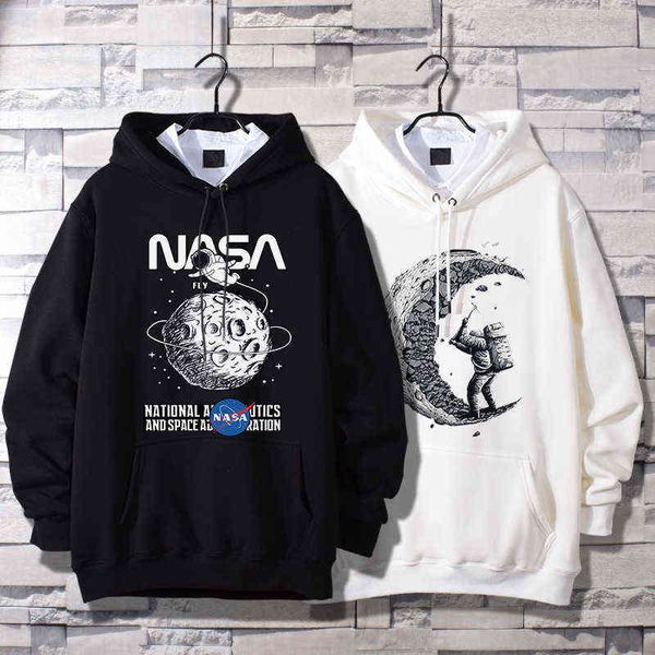hoodies sweatshirts designer hoodie nasa joint spring and autumn thin hooded sweater men's pure cotton ins fashion student winter plush, Black
hoodies sweatshirts designer hoodie nasa joint spring and autumn thin hooded sweater men's pure cotton ins fashion student winter plush, Black