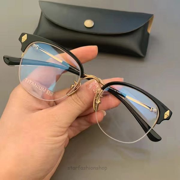 pop retro sunglass men women optical glasses eva punk style design square half-frame with leather box hd clear lens eyeglass, White;black
pop retro sunglass men women optical glasses eva punk style design square half-frame with leather box hd clear lens eyeglass, White;black
