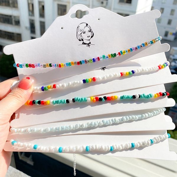 simple seed beads strand necklace women string beaded short choker necklaces jewelry chokers necklace gift 1pc, Silver
simple seed beads strand necklace women string beaded short choker necklaces jewelry chokers necklace gift 1pc, Silver