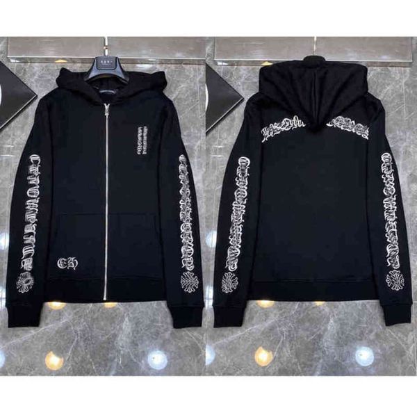 loose mens fashion sweatshirts classic brand ch designer hoodie horseshoe sanskrit print luxury zipper jacket pullover hooded coat women sw, Black
loose mens fashion sweatshirts classic brand ch designer hoodie horseshoe sanskrit print luxury zipper jacket pullover hooded coat women sw, Black