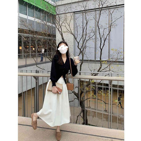 skirts 2022 spring a-shaped high waist white skirt, female hanging feeling, korean pleated temperament and versatile style jpfc, Black
skirts 2022 spring a-shaped high waist white skirt, female hanging feeling, korean pleated temperament and versatile style jpfc, Black