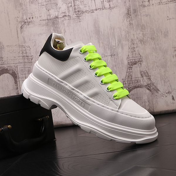 british style dress wedding party shoes fashion white lace up vulcanized breathable walking casual sneakers round toe thick bottom business, Black
british style dress wedding party shoes fashion white lace up vulcanized breathable walking casual sneakers round toe thick bottom business, Black
