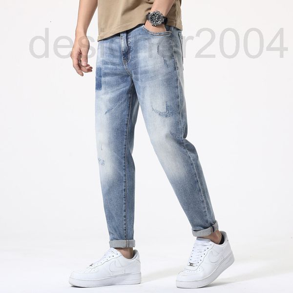 men's jeans designer autumn and winter 2021 new color european jeans men's slim straight cotton long pants live broadcast p3tj, Blue
men's jeans designer autumn and winter 2021 new color european jeans men's slim straight cotton long pants live broadcast p3tj, Blue