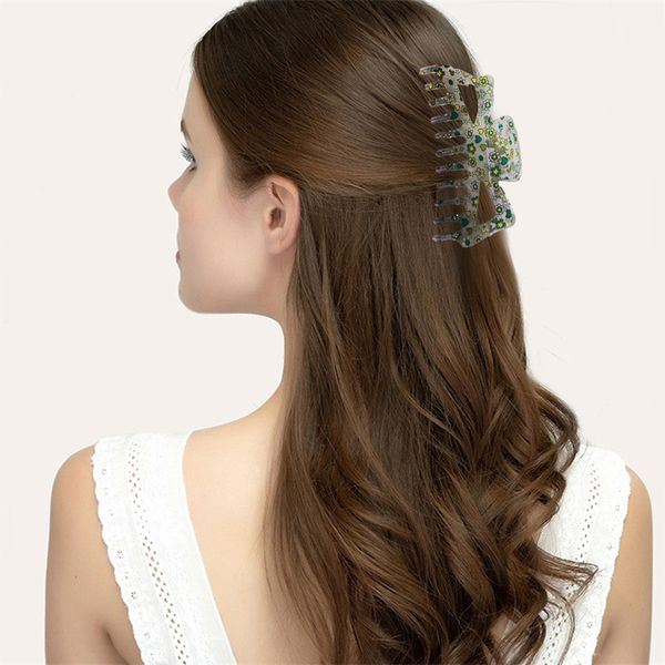 length 13.6 cm m-shaped large hair clamp printing dot heart flower daisy plastic hair clips women lady headdress ponytail hairpins european, Slivery;golden
length 13.6 cm m-shaped large hair clamp printing dot heart flower daisy plastic hair clips women lady headdress ponytail hairpins european, Slivery;golden