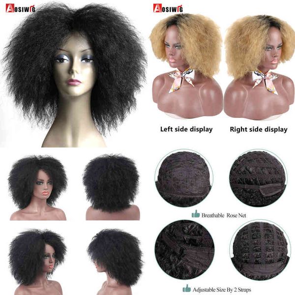 aosi wig short fluffy hair afro kinky curly black brown natural heat resistant synthetic cosplay wigs for women 220622
aosi wig short fluffy hair afro kinky curly black brown natural heat resistant synthetic cosplay wigs for women 220622