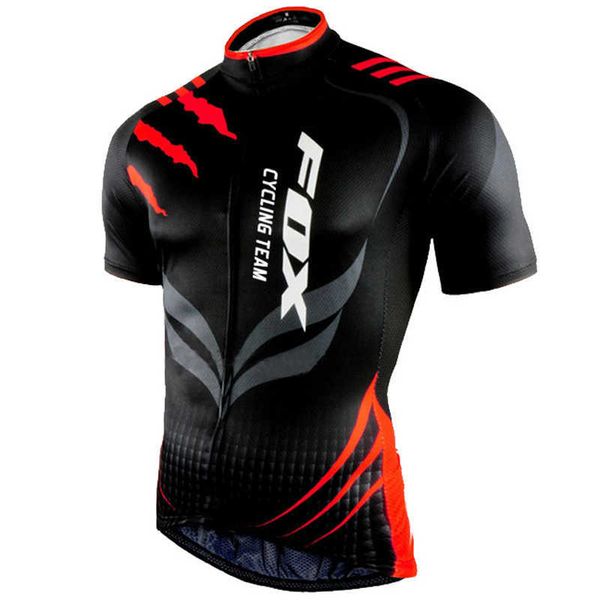 jersey bersepeda pria musim panas bersirkulasi pakaian sepeda lengan pendek kaus gunung tim rubah pengendara, White
jersey bersepeda pria musim panas bersirkulasi pakaian sepeda lengan pendek kaus gunung tim rubah pengendara, White