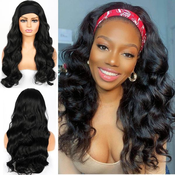 body wave synthetic natural highlight long wavy for black women gluels wig with headband heat ristant, Golden;white
body wave synthetic natural highlight long wavy for black women gluels wig with headband heat ristant, Golden;white