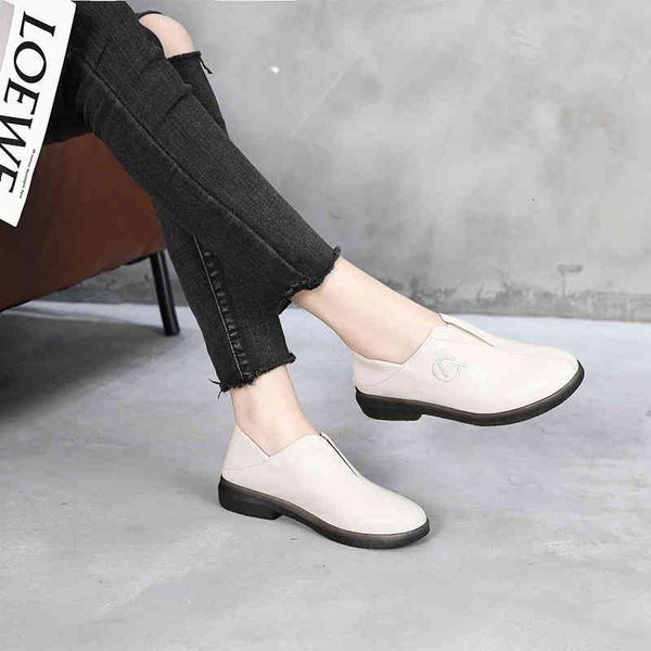 dress shoes mother's shoes leather spring and autumn women's soft soled flat anti-skid elderly large ety0, Black
dress shoes mother's shoes leather spring and autumn women's soft soled flat anti-skid elderly large ety0, Black