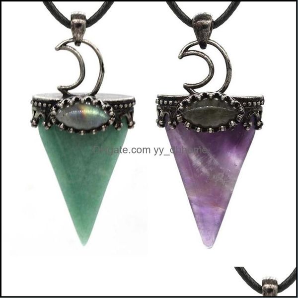 pendant necklaces pendants jewelry jln triangle semi-precious stone antique sier plated crown moon accessory plus oval labradorite bead ne, Silver
pendant necklaces pendants jewelry jln triangle semi-precious stone antique sier plated crown moon accessory plus oval labradorite bead ne, Silver