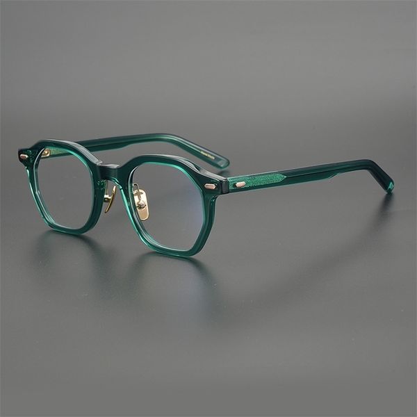 eyeglasses online 75% off light jelly green hand-made plate hexagonal model literary and artistic youth myopia glasses frame trendy man, White;black
eyeglasses online 75% off light jelly green hand-made plate hexagonal model literary and artistic youth myopia glasses frame trendy man, White;black