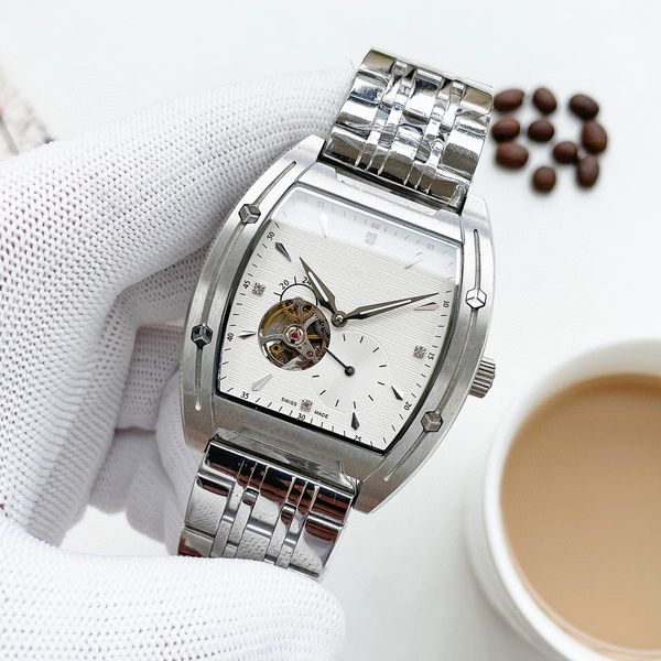 2022 new designer square watches 42mm geneva genuine stainless steel mechanical watches case and bracelet fashion mens watche male wristwatc, Slivery;brown
2022 new designer square watches 42mm geneva genuine stainless steel mechanical watches case and bracelet fashion mens watche male wristwatc, Slivery;brown