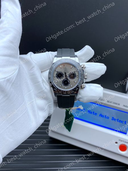 bp manufacturer men's watch watch 40mm rubber strap 116519 chronograph work eta cal.7750 sports stainless steel mechanical automatic, Slivery;brown
bp manufacturer men's watch watch 40mm rubber strap 116519 chronograph work eta cal.7750 sports stainless steel mechanical automatic, Slivery;brown