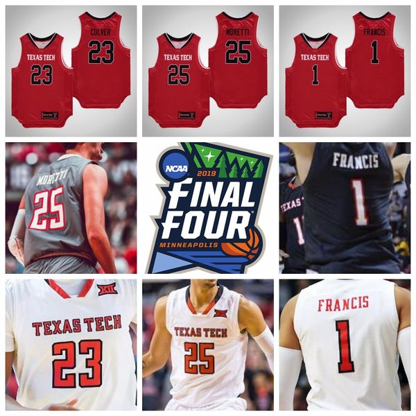 ncaa basketball texas tech red college 23 jarrett culver jersey 25 davide moretti 13 matt mooney 11 tariq owens 1 brandone francis 3 deshawn, Black
ncaa basketball texas tech red college 23 jarrett culver jersey 25 davide moretti 13 matt mooney 11 tariq owens 1 brandone francis 3 deshawn, Black