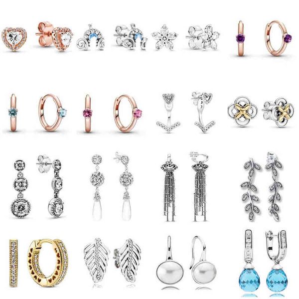 new 2020 100% 925 sterling silver winter collection sparkling snowflakes stud earrings fit diy women original fashion jewelry aa220315, Golden;silver
new 2020 100% 925 sterling silver winter collection sparkling snowflakes stud earrings fit diy women original fashion jewelry aa220315, Golden;silver