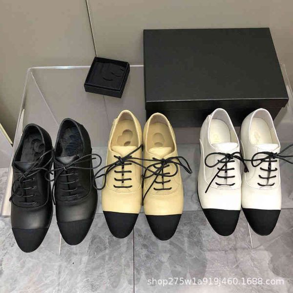dress shoes spring style small fragrance color matching fashion leisure leather shoes women's lace up british round head single, Black
dress shoes spring style small fragrance color matching fashion leisure leather shoes women's lace up british round head single, Black