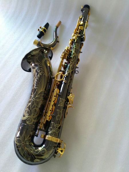 brand new tenor saxophone b flat music instrument golden key saxophone brass pearl buttons with mouthpiece
brand new tenor saxophone b flat music instrument golden key saxophone brass pearl buttons with mouthpiece