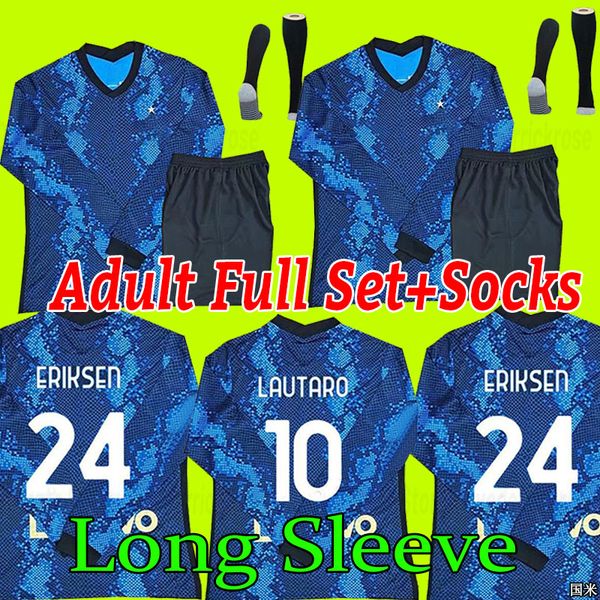 long sleeve inter soccer jersey lukaku milan barella lautaro eriksen alexis football shirt 2021 2022 uniforms men kit socks full set kolarov, Black;yellow
long sleeve inter soccer jersey lukaku milan barella lautaro eriksen alexis football shirt 2021 2022 uniforms men kit socks full set kolarov, Black;yellow