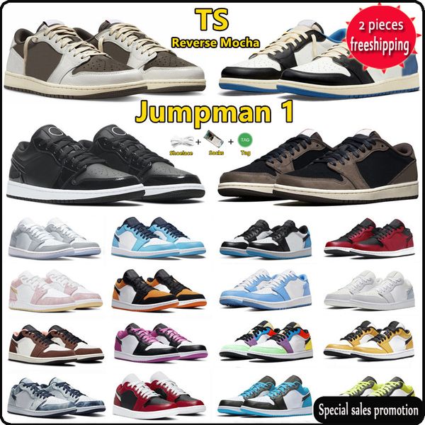 2022 jumpman 1 1s low mens basketball shoes cactus jack x reverse mocha unc bred patent all-star laser orange light smoke grey shadow toe me, Black
2022 jumpman 1 1s low mens basketball shoes cactus jack x reverse mocha unc bred patent all-star laser orange light smoke grey shadow toe me, Black