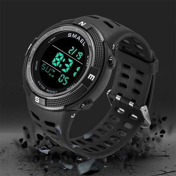 smael watch men outdoor sport chrono digital wristwatch timer waterproof military army mens watches led display electronic clock 220407, Slivery;brown
smael watch men outdoor sport chrono digital wristwatch timer waterproof military army mens watches led display electronic clock 220407, Slivery;brown
