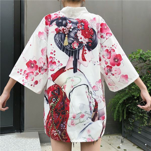 2022 new harajuku cardigan japanese kimono fashion asia summer black white loose girls blouse casual woman kimonos cosplay, Red
2022 new harajuku cardigan japanese kimono fashion asia summer black white loose girls blouse casual woman kimonos cosplay, Red