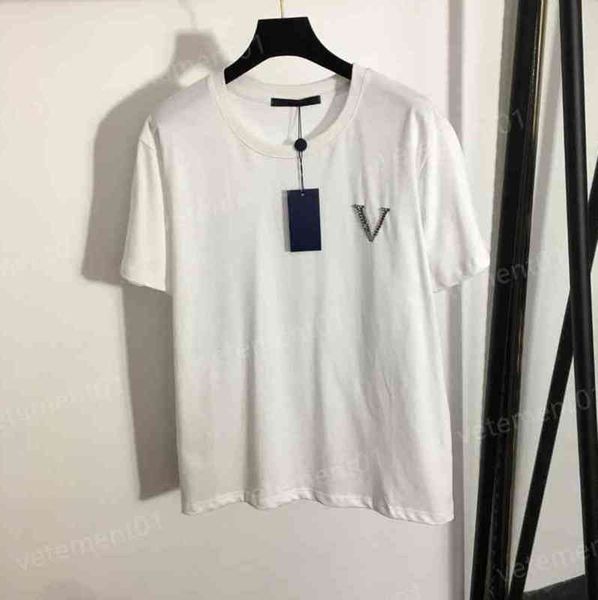 designer womens t-shirts white diamond lettering reflective print cotton short sleeve t-shirts luxury summer tees 0912
designer womens t-shirts white diamond lettering reflective print cotton short sleeve t-shirts luxury summer tees 0912
