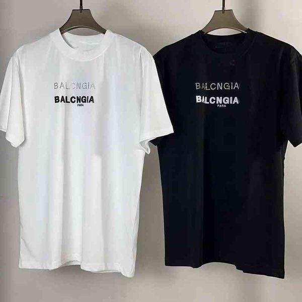designer spring and summer balenciga fashion couple half sve drill three-dimensional printing round neck loose and handsome men's short, White;black
designer spring and summer balenciga fashion couple half sve drill three-dimensional printing round neck loose and handsome men's short, White;black