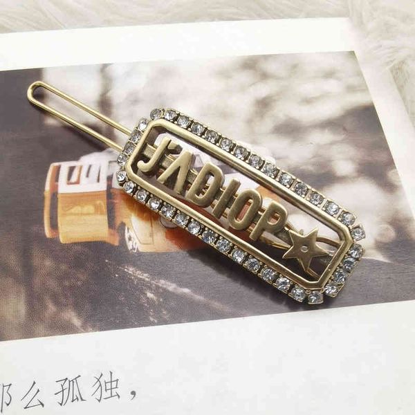 2022 factory wholesale new dijia rhinestone hairpin side clip high sense versatile women 9j8i, Golden;silver
2022 factory wholesale new dijia rhinestone hairpin side clip high sense versatile women 9j8i, Golden;silver