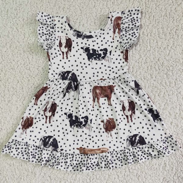 summer baby girl dresses boutique kids clothing set cow print cute toddler girls dress milk silk fashion children clothes, Red;yellow
summer baby girl dresses boutique kids clothing set cow print cute toddler girls dress milk silk fashion children clothes, Red;yellow