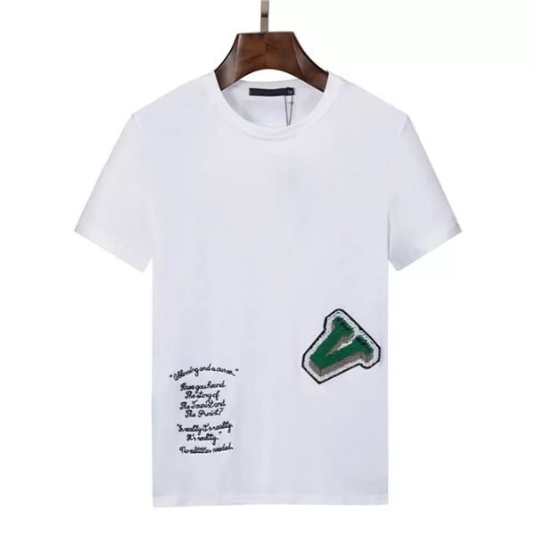 men's t-shirts fashion casual man womens loose tees with letters print short sleeves summer designer sell luxury, White;black
men's t-shirts fashion casual man womens loose tees with letters print short sleeves summer designer sell luxury, White;black