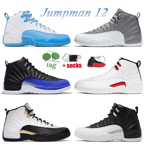 2022 og fashion jumpman 12 12s basketball shoes stealth hyper royal twist dark concord reverse flu game royalty taxi utility mens trainers f
2022 og fashion jumpman 12 12s basketball shoes stealth hyper royal twist dark concord reverse flu game royalty taxi utility mens trainers f