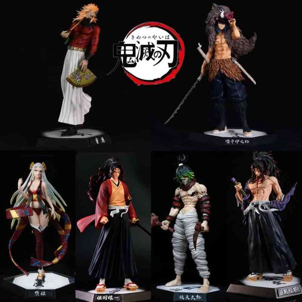 28cm demon slayer anime figure douma action hashibira inosuke kokushibo tsugikuni yoriichi daki giyuutarou figurine
28cm demon slayer anime figure douma action hashibira inosuke kokushibo tsugikuni yoriichi daki giyuutarou figurine