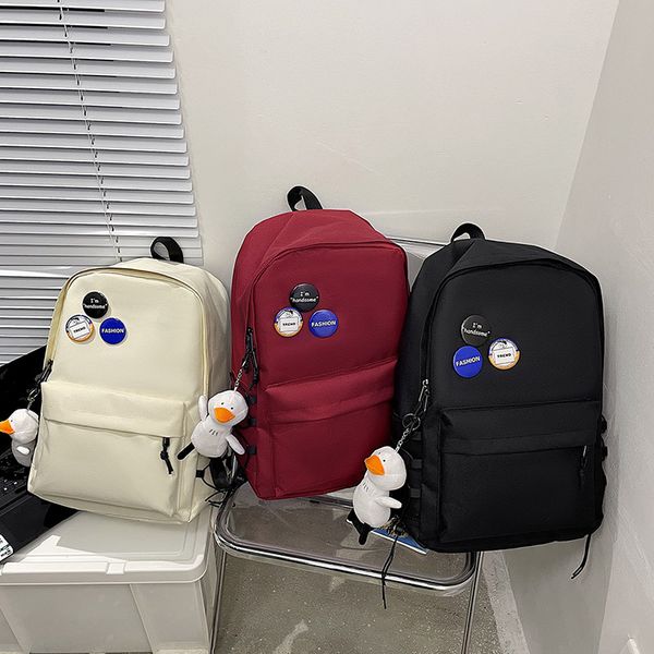 new student schoolbag travel bag casual fashion nylon large-capacity backpack casual simple light shoulder bags
new student schoolbag travel bag casual fashion nylon large-capacity backpack casual simple light shoulder bags