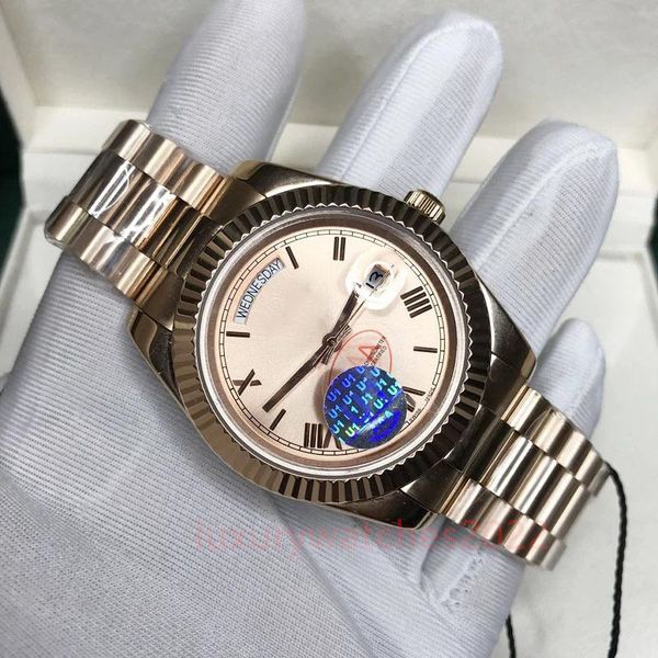 real p mens watch 40mm day date rose gold case green dial mens automatic mechanical stianless steel sapphire glass u1f factory sport wristwa, Slivery;brown
real p mens watch 40mm day date rose gold case green dial mens automatic mechanical stianless steel sapphire glass u1f factory sport wristwa, Slivery;brown