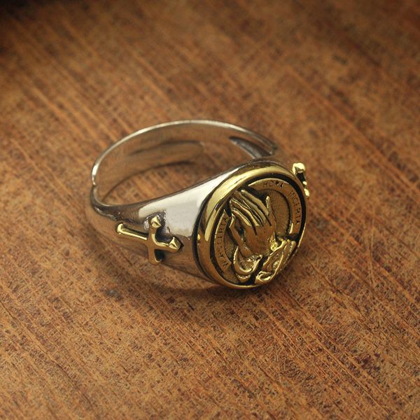 925 sterling silver virgin mary praying hand ring mother of maria men's and women's retro wild gift jewelry accessories
925 sterling silver virgin mary praying hand ring mother of maria men's and women's retro wild gift jewelry accessories