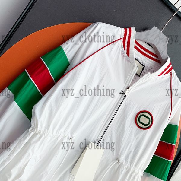 love2022ss jackets for women patchwork contrast waist drawstring sun protection jacket brand designer jacket new style female coat spring ou, Black;brown
love2022ss jackets for women patchwork contrast waist drawstring sun protection jacket brand designer jacket new style female coat spring ou, Black;brown