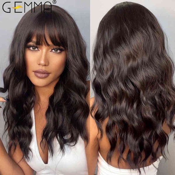 gemma long water wave women s wig dark brown synthetic with bangs for black african american heat resistant hair220511
gemma long water wave women s wig dark brown synthetic with bangs for black african american heat resistant hair220511