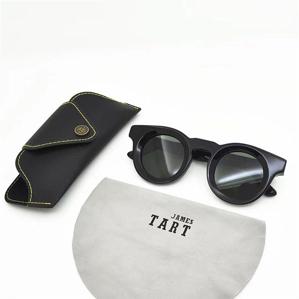 james tart 242s sunglasses for men women summer style anti-ultraviolet retro plate round frame random box, White;black
james tart 242s sunglasses for men women summer style anti-ultraviolet retro plate round frame random box, White;black