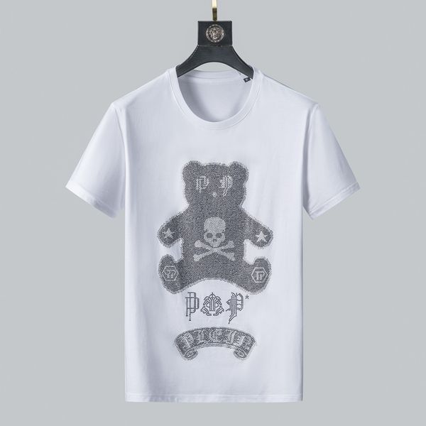 phillip plain designer mens men pp skull diamond t shirts short sleeve brand spring and summer round neck embroidery designs couples tee mal, White;black
phillip plain designer mens men pp skull diamond t shirts short sleeve brand spring and summer round neck embroidery designs couples tee mal, White;black