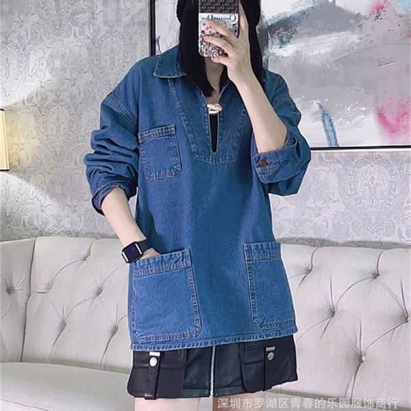 casual dresses designer ce home 2021 new product early autumn thin style simple slim fit multi pocket wash open collar pullover denim jumpsu, Black;gray
casual dresses designer ce home 2021 new product early autumn thin style simple slim fit multi pocket wash open collar pullover denim jumpsu, Black;gray