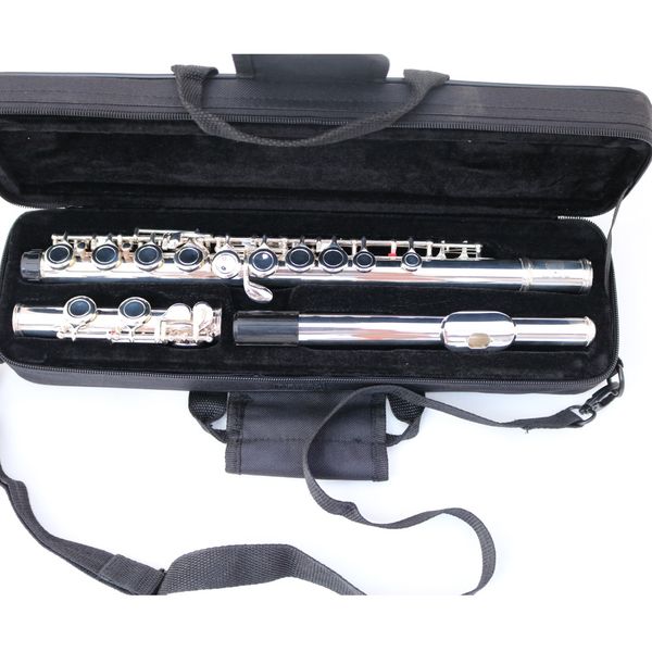 mfc flute silver plated professional flute instrument intermediate student flutes c leg 16 holes closed hole e key
mfc flute silver plated professional flute instrument intermediate student flutes c leg 16 holes closed hole e key