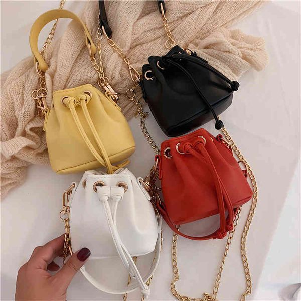 2019 new candy color simple bucket bag mini drawstring single shoulder messenger women's bag
2019 new candy color simple bucket bag mini drawstring single shoulder messenger women's bag