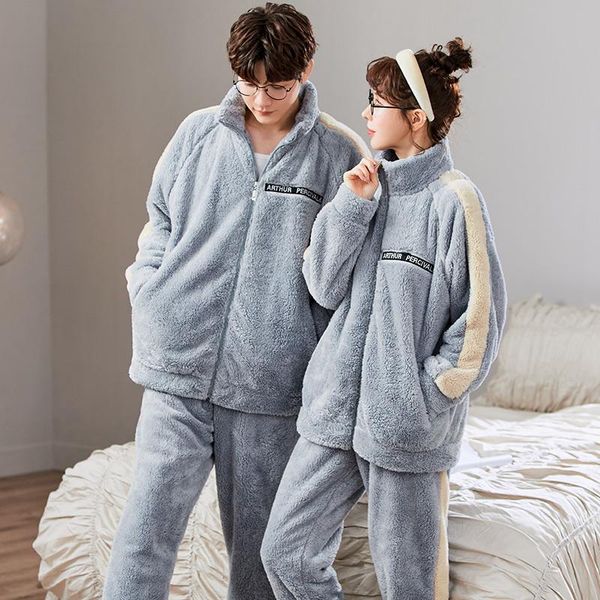 men's sleepwear men's sleepwear thick pajama sets couples winter home clothes for women flannel & long pants men pajamas casu, Black;brown
men's sleepwear men's sleepwear thick pajama sets couples winter home clothes for women flannel & long pants men pajamas casu, Black;brown
