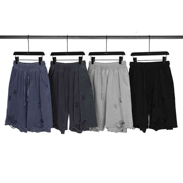 men's shorts pierced shorts men's fake two-piece washed old terry capris summer loose solid color casual pants ssyi, White;black
men's shorts pierced shorts men's fake two-piece washed old terry capris summer loose solid color casual pants ssyi, White;black