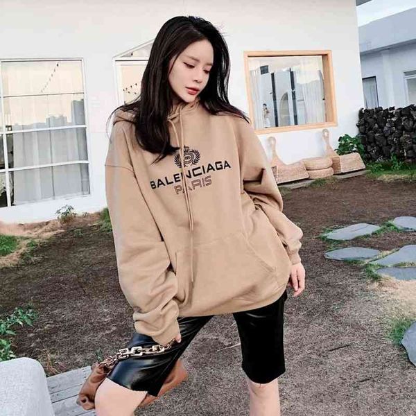 2022 designer bal hoodies and coats autumn winter new style sweater crown hooded women men lovers loose coat pure cotton khaki european amer, Black
2022 designer bal hoodies and coats autumn winter new style sweater crown hooded women men lovers loose coat pure cotton khaki european amer, Black