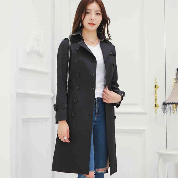 women's trench coats windbreaker women's long korean spring and autumn knee slim double breasted versatile coat afoh, Tan;black
women's trench coats windbreaker women's long korean spring and autumn knee slim double breasted versatile coat afoh, Tan;black