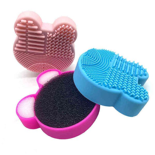 multifunction makeup brush cleaner beauty powder remover dry and wet cleaning silicone sponge tool 0311
multifunction makeup brush cleaner beauty powder remover dry and wet cleaning silicone sponge tool 0311
