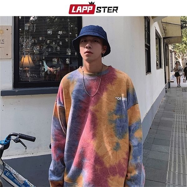 lappster men harajuku tie dye oversized hoodies autumn mens japanese streetwear sweatshirts male cotton hip hop hoodie 201126, Black
lappster men harajuku tie dye oversized hoodies autumn mens japanese streetwear sweatshirts male cotton hip hop hoodie 201126, Black
