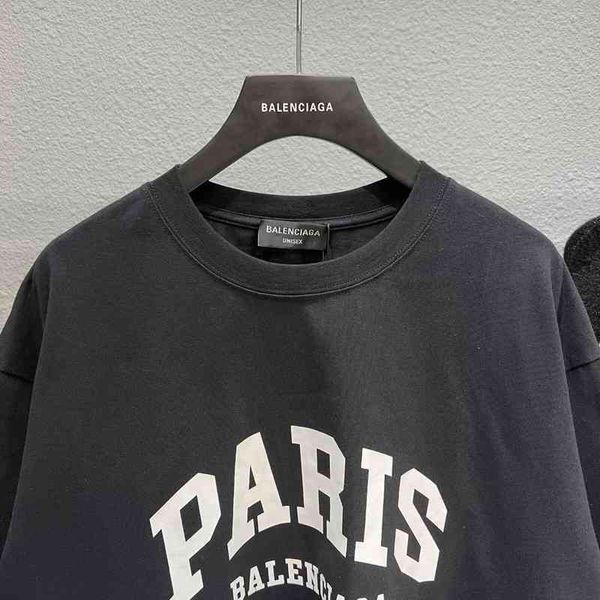 designer t shirt balencaga summer hoodies the highest version of paris b's new alphabet printed cotton casual short s 1xtm, White;black
designer t shirt balencaga summer hoodies the highest version of paris b's new alphabet printed cotton casual short s 1xtm, White;black