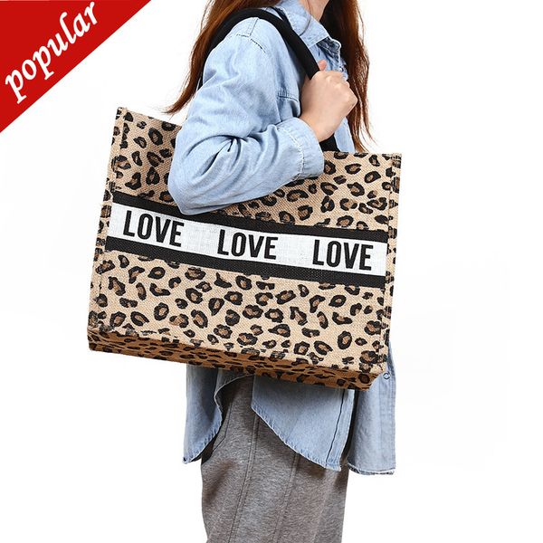 new waterproof jute handbag large capacity fashion burlap shopping designer shoulder bag
new waterproof jute handbag large capacity fashion burlap shopping designer shoulder bag