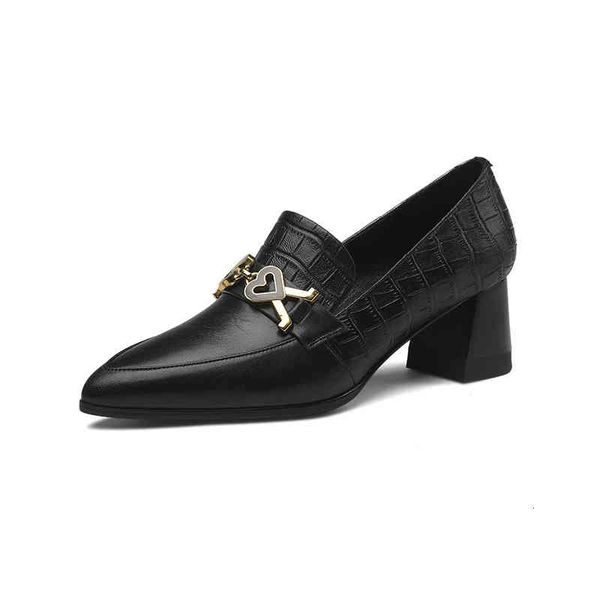 dress shoes autumn and winter women's shoes pointed thick high heels metal buckle loafers fashion sheepskin deep mouth single women igj, Black
dress shoes autumn and winter women's shoes pointed thick high heels metal buckle loafers fashion sheepskin deep mouth single women igj, Black
